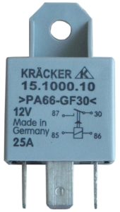 Kräcker 15.1200.10 Kfz-Relais 12 V/DC 40 A 1 Schließer